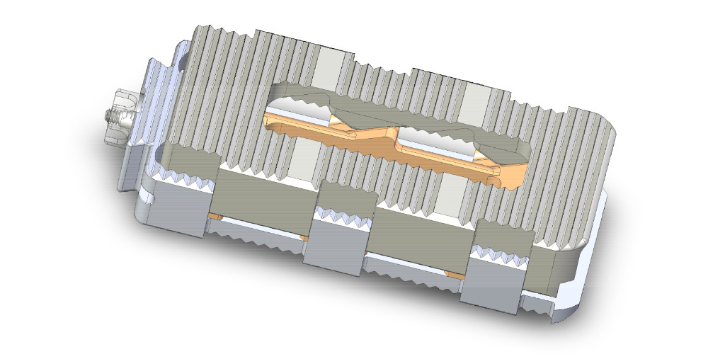 LOWER LUMBAR SPINAL FUSION IMPLANT